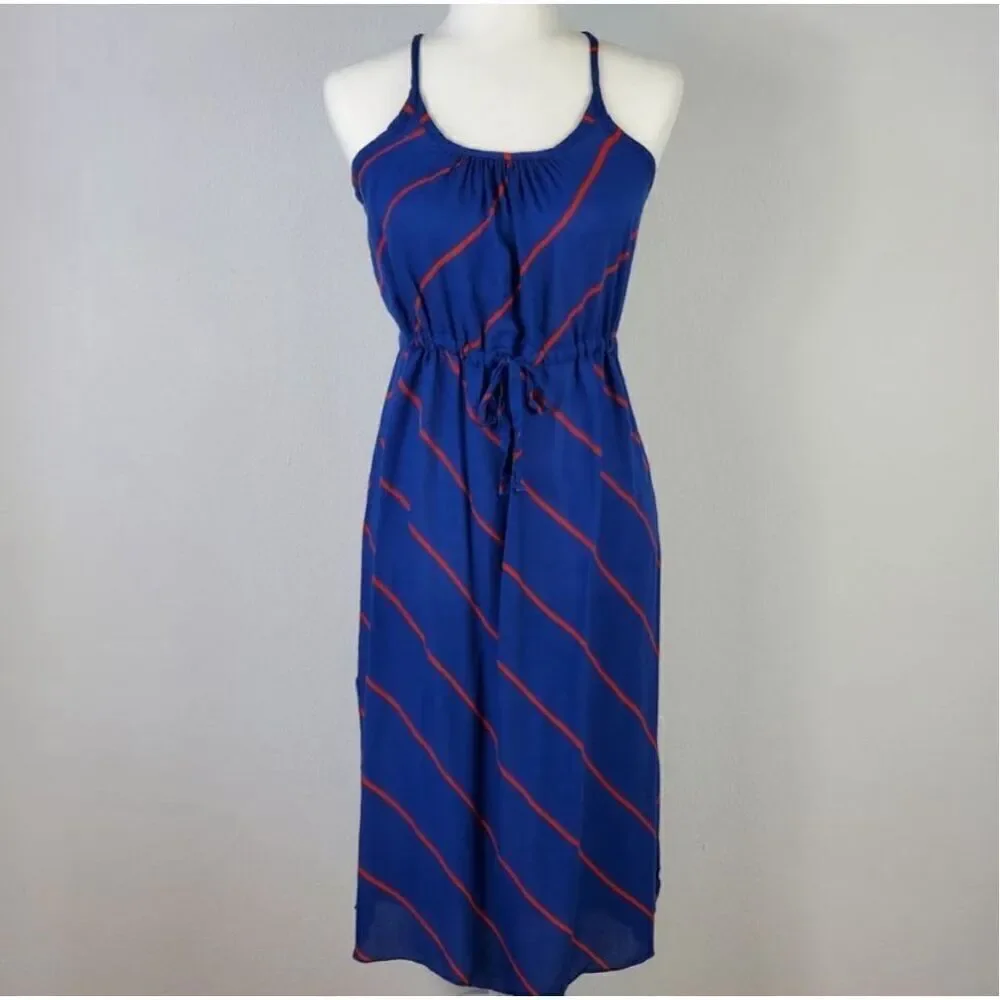Chaser Swim Cross Back Midi Cover Up NEW